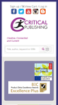 Mobile Screenshot of criticalpublishing.com